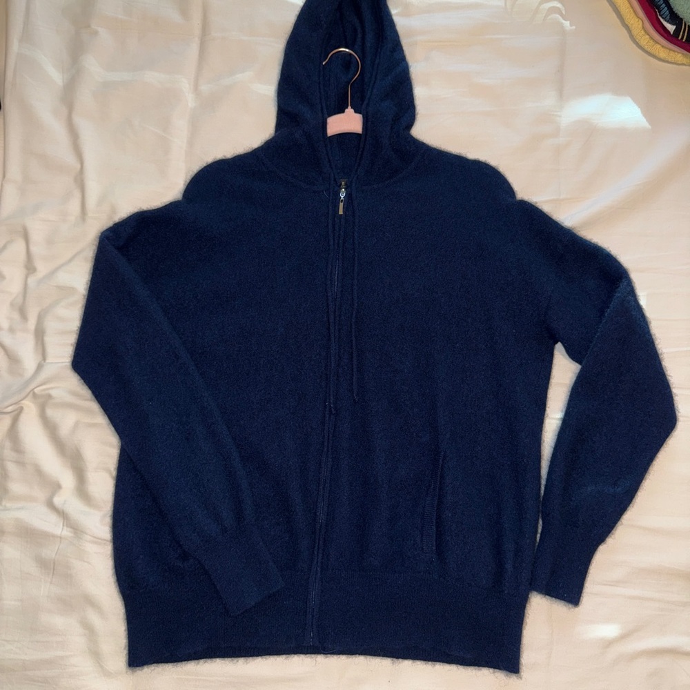 Charter Club Cashmere Navy Sweater